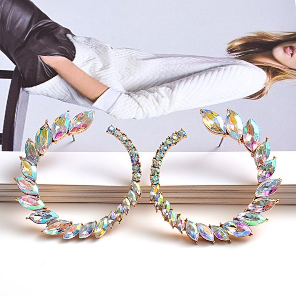 Fashion flower earrings